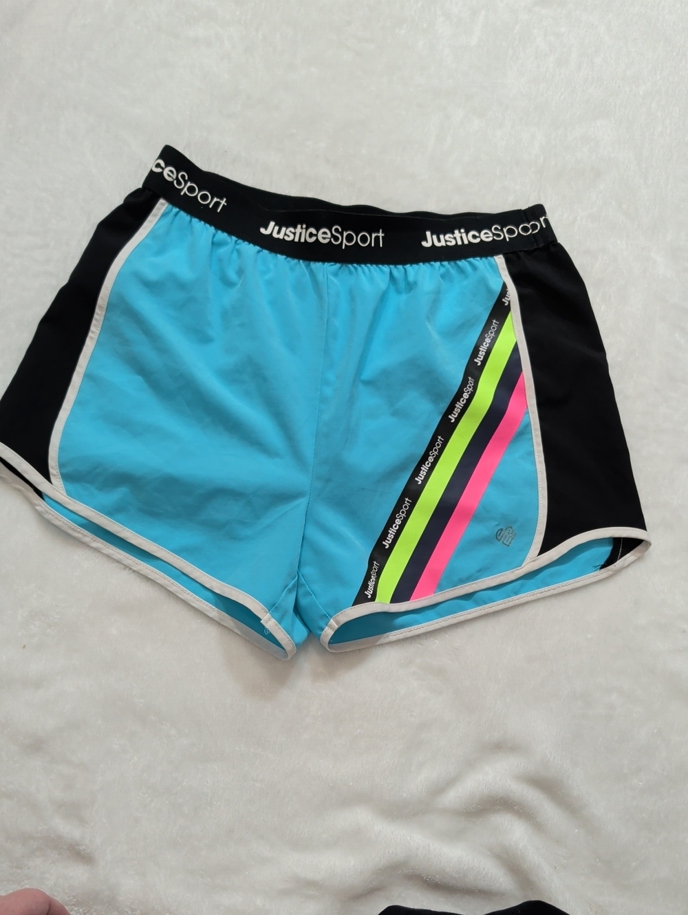 Justice Girls Large Athletic Shorts